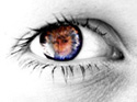 Eye reflection with Photo Funia.