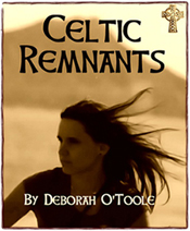 Variation of the final cover for "Celtic Remnants" (sepia with artistic border)