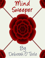 Alternate book cover for "Mind Sweeper." Click on image to view larger size in a  new window.